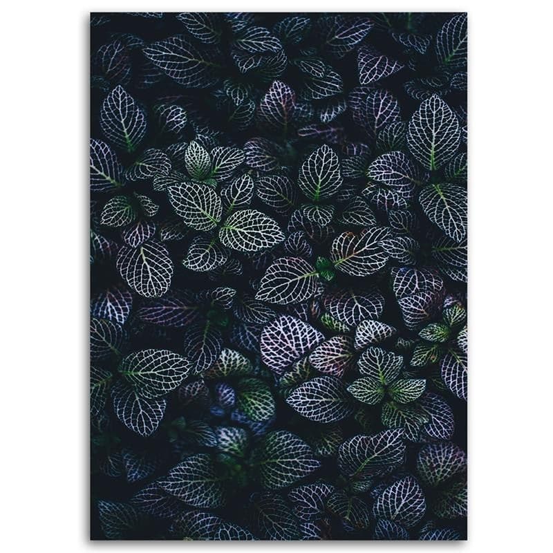 Quadro su tela, Foglie viola Natura in Poster e stampe Collezione Casa - Trebisacce, commercioVirtuoso.it