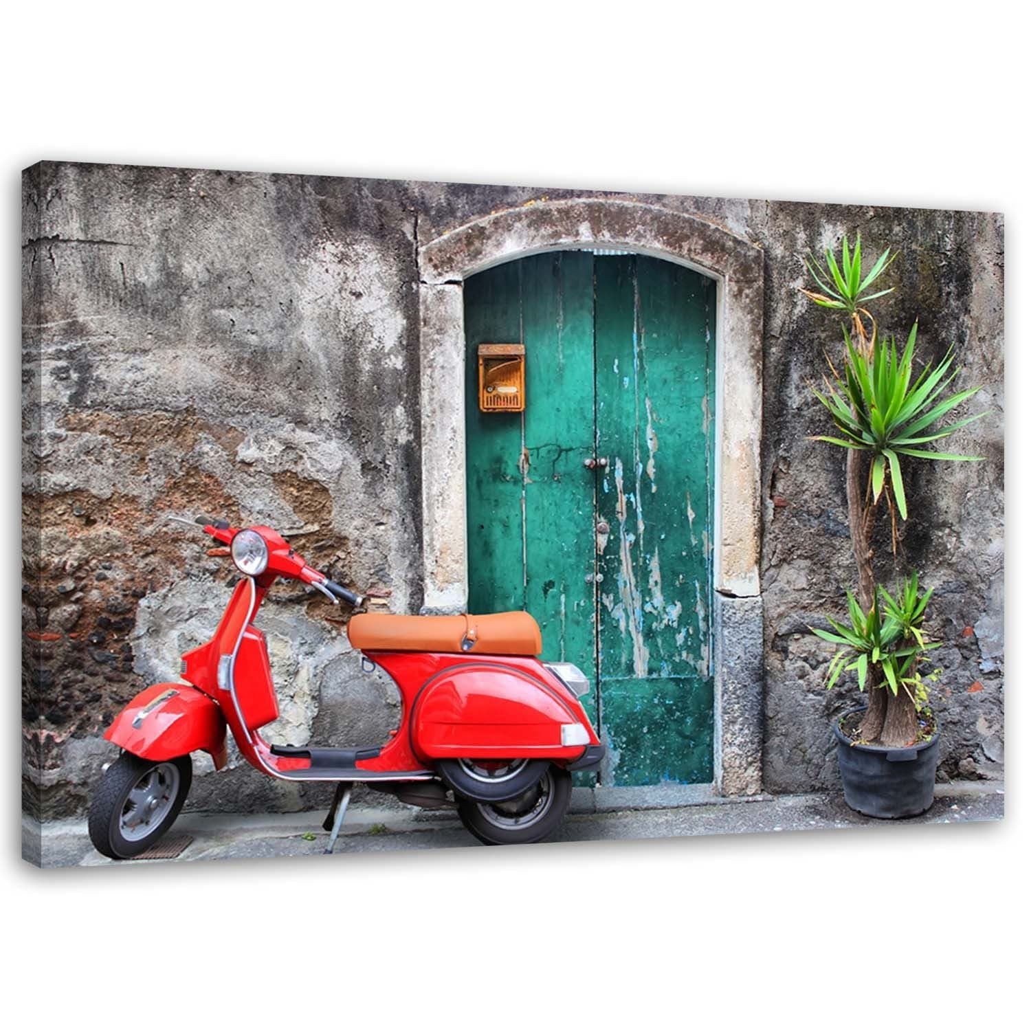 Quadro su tela, Vespa scooter Toscana in Poster e stampe Collezione Casa - Trebisacce, commercioVirtuoso.it