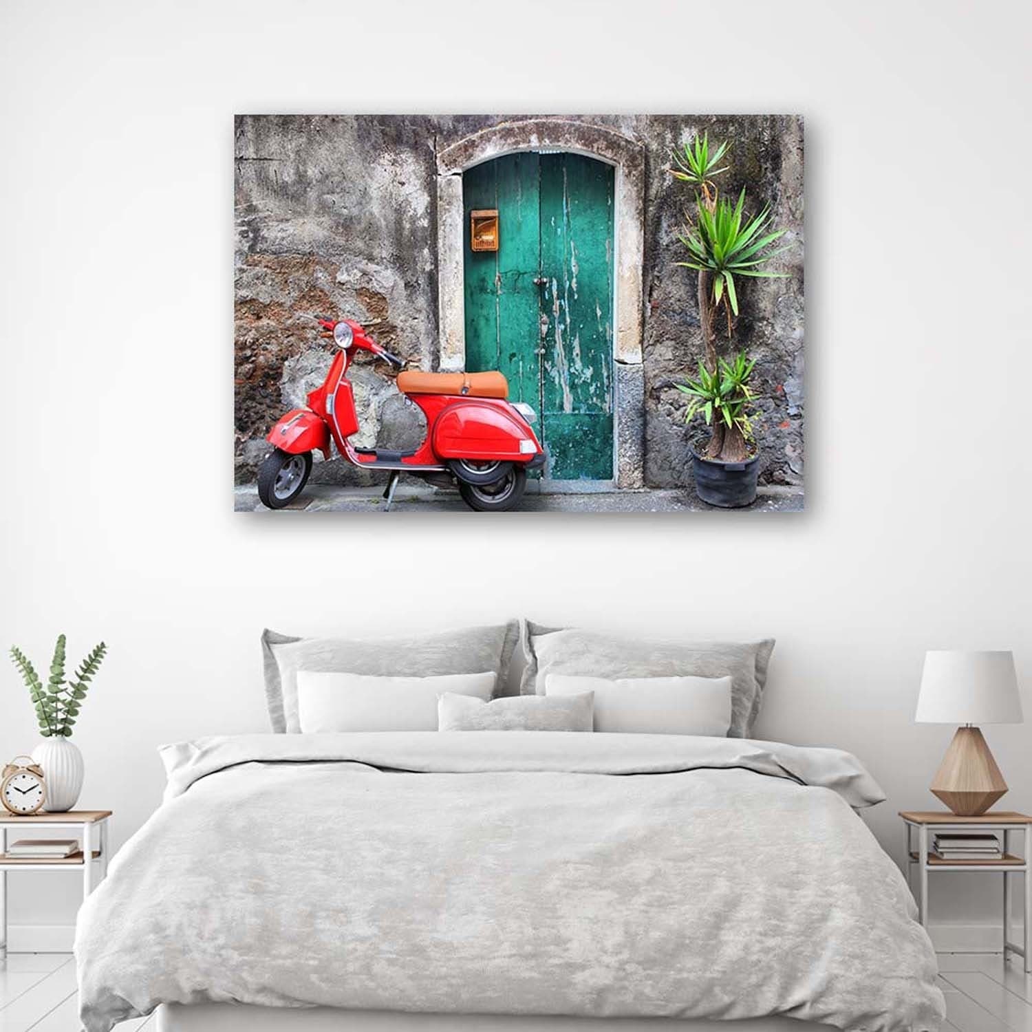 Quadro su tela, Vespa scooter Toscana in Poster e stampe Collezione Casa - Trebisacce, commercioVirtuoso.it