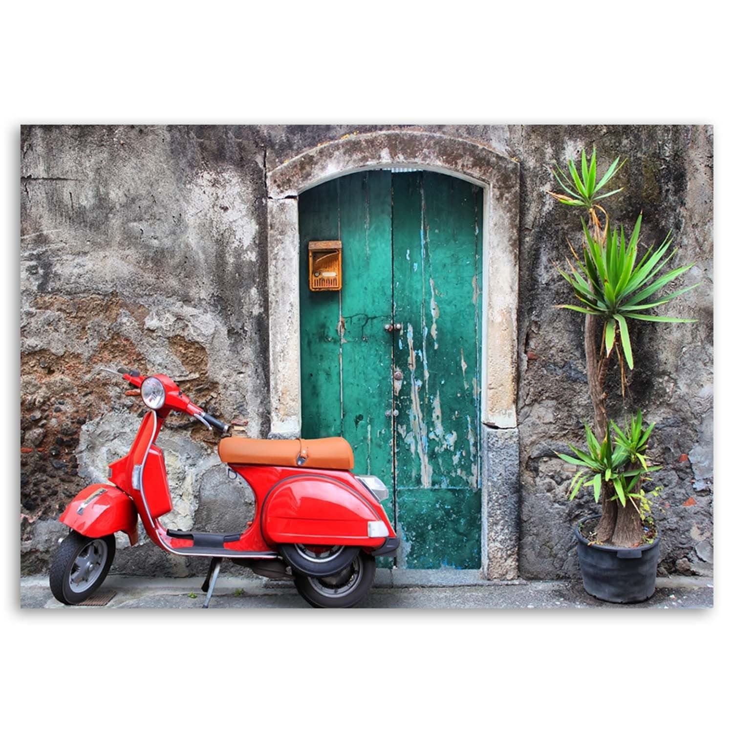 Quadro su tela, Vespa scooter Toscana in Poster e stampe Collezione Casa - Trebisacce, commercioVirtuoso.it