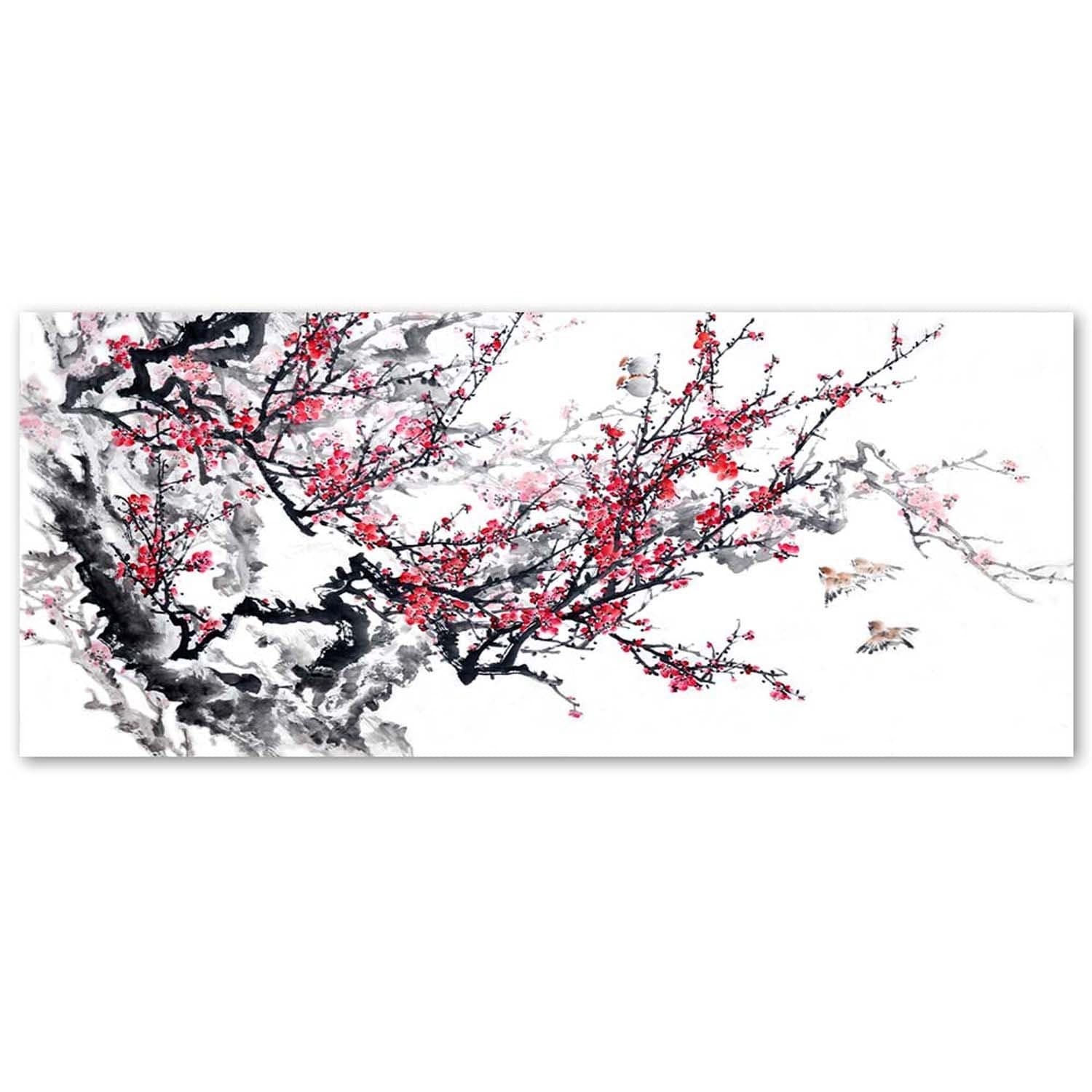 Quadro su tela, Fiori di ciliegio giapponesi in Poster e stampe Collezione Casa - Trebisacce, commercioVirtuoso.it
