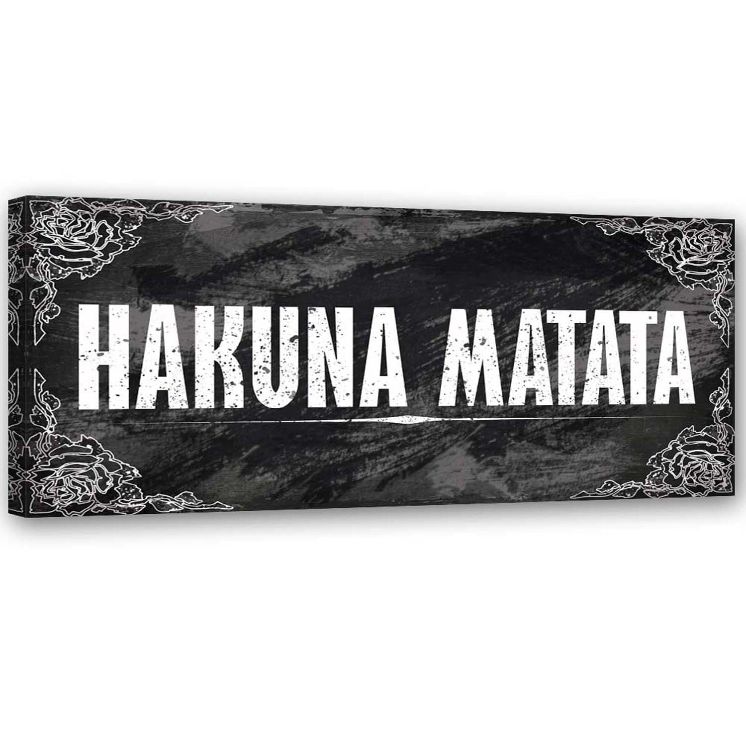 Quadro su tela, Hakuna Matata Panorama in Poster e stampe Collezione Casa - Trebisacce, commercioVirtuoso.it