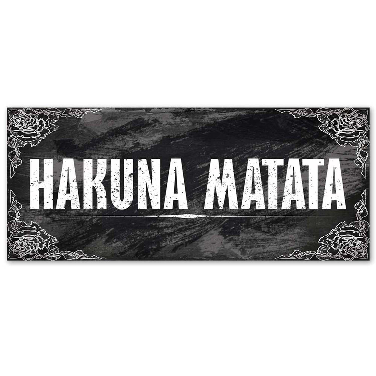 Quadro su tela, Hakuna Matata Panorama in Poster e stampe Collezione Casa - Trebisacce, commercioVirtuoso.it