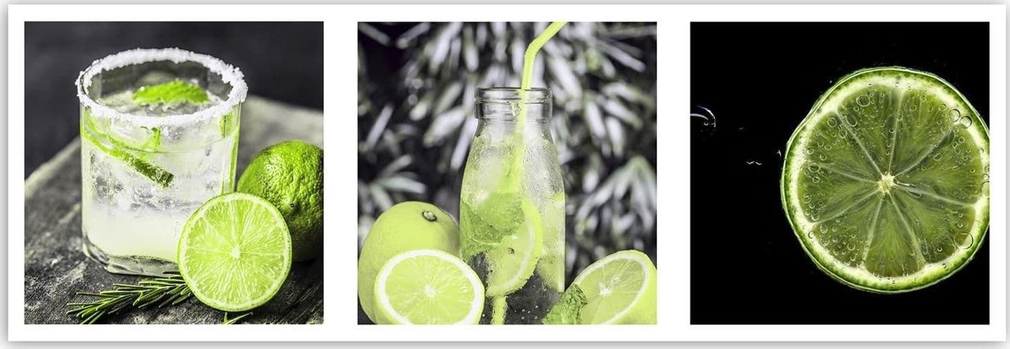 Quadro su tela, Panorama di bevande al lime in Poster e stampe Collezione Casa - Trebisacce, commercioVirtuoso.it