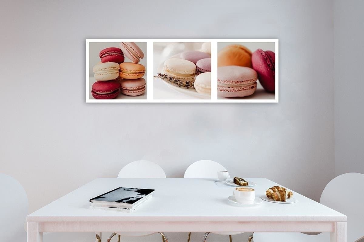 Quadro su tela, panoramica di torta all'amaretto in Poster e stampe Collezione Casa - Trebisacce, commercioVirtuoso.it