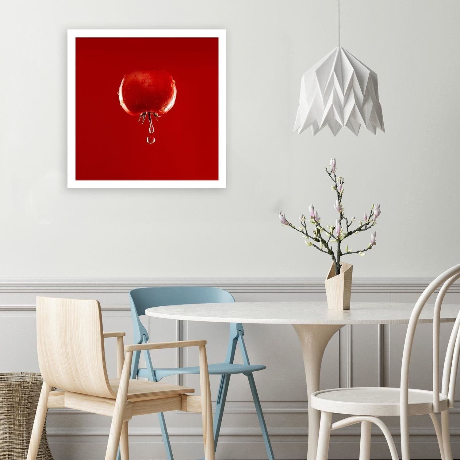 Quadro su tela, Acqua vegetale di pomodoro rosso in Poster e stampe Collezione Casa - Trebisacce, commercioVirtuoso.it