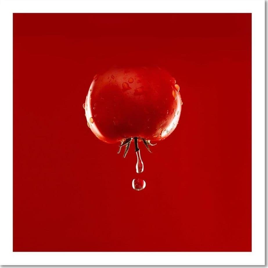 Quadro su tela, Acqua vegetale di pomodoro rosso in Poster e stampe Collezione Casa - Trebisacce, commercioVirtuoso.it