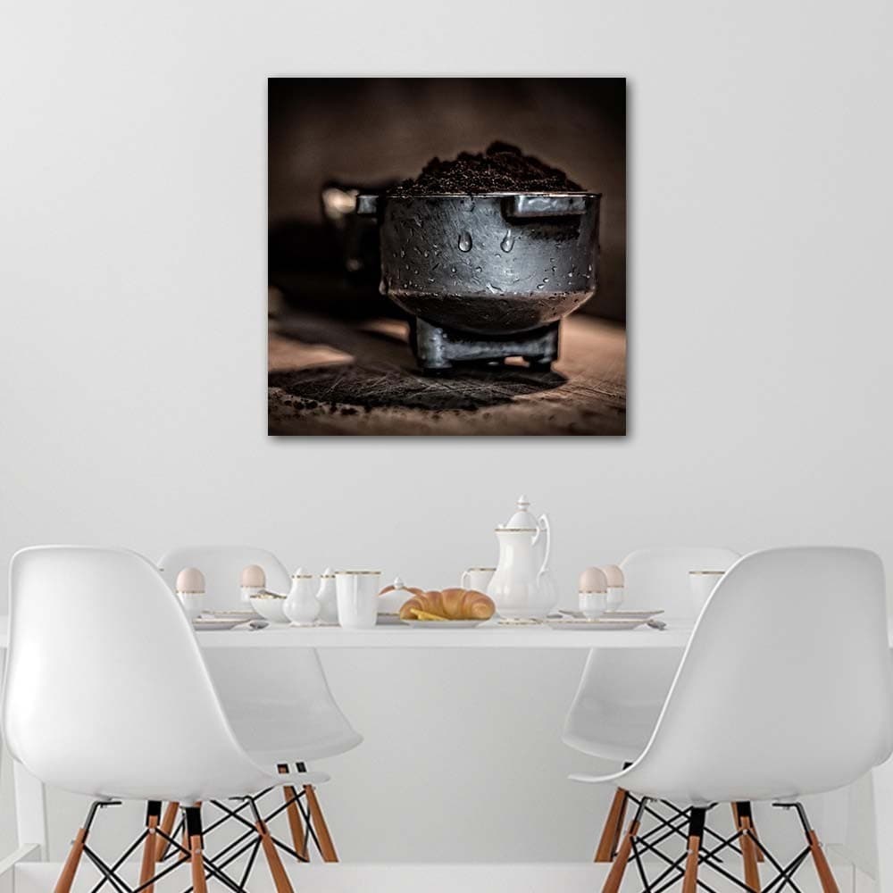 Quadro su tela, Caffè macinato marrone in Poster e stampe Collezione Casa - Trebisacce, commercioVirtuoso.it