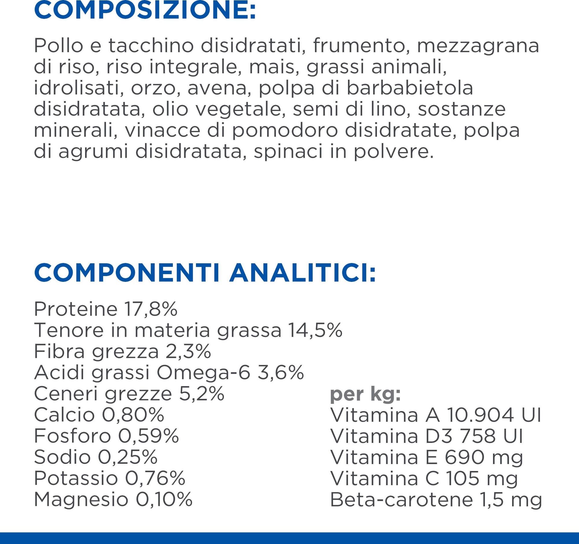 Hill's Mantenimento secco Cani Mature Mini pollo 1,5 kg in Secco 101 Market - Poggibonsi, commercioVirtuoso.it