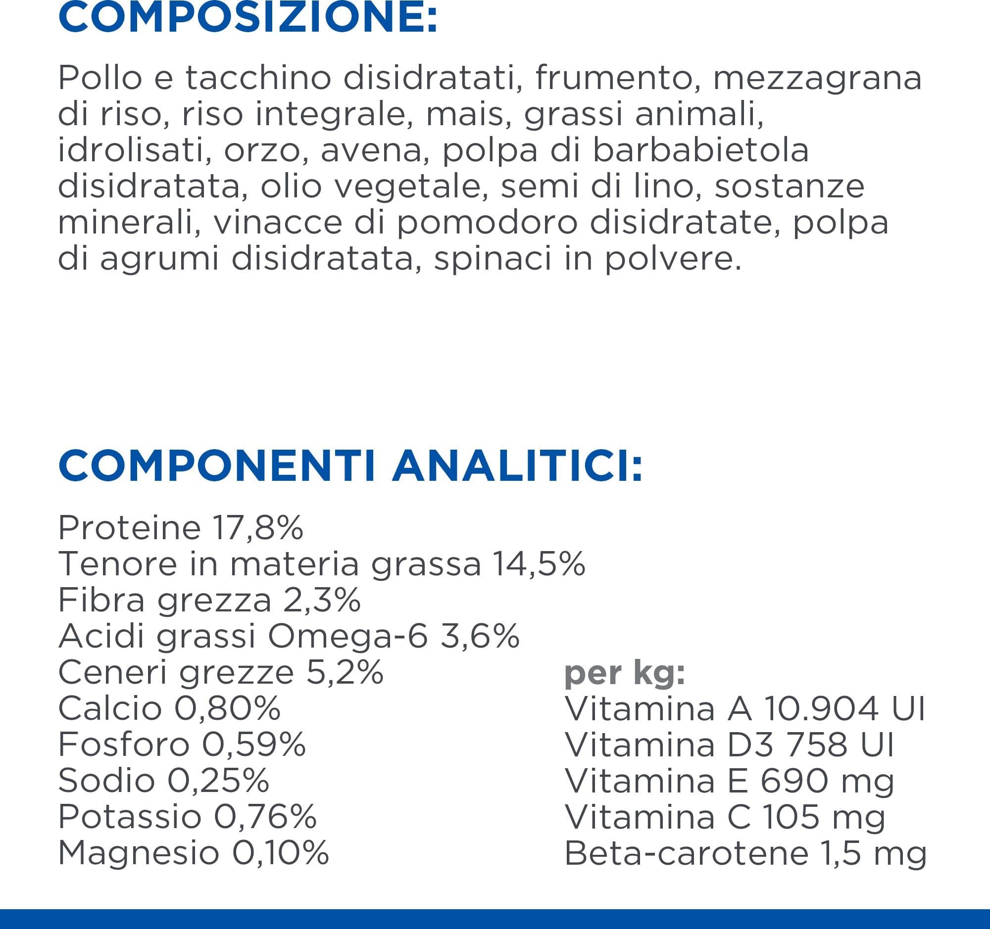 Hill's Mantenimento secco Cani Mature Mini pollo 1,5 kg in Secco 101 Market - Poggibonsi, commercioVirtuoso.it