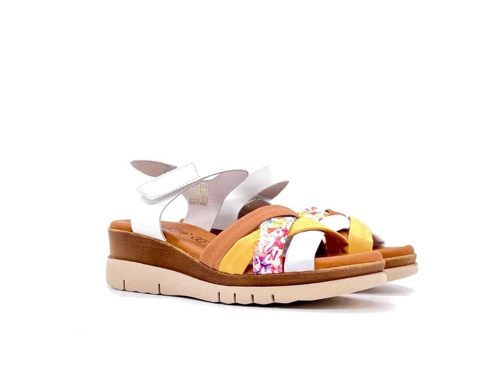 LUXDIVE Sandalo Donna Con Strappo Bianco Multi in Sandali moda Calzature Durello - Agna, commercioVirtuoso.it