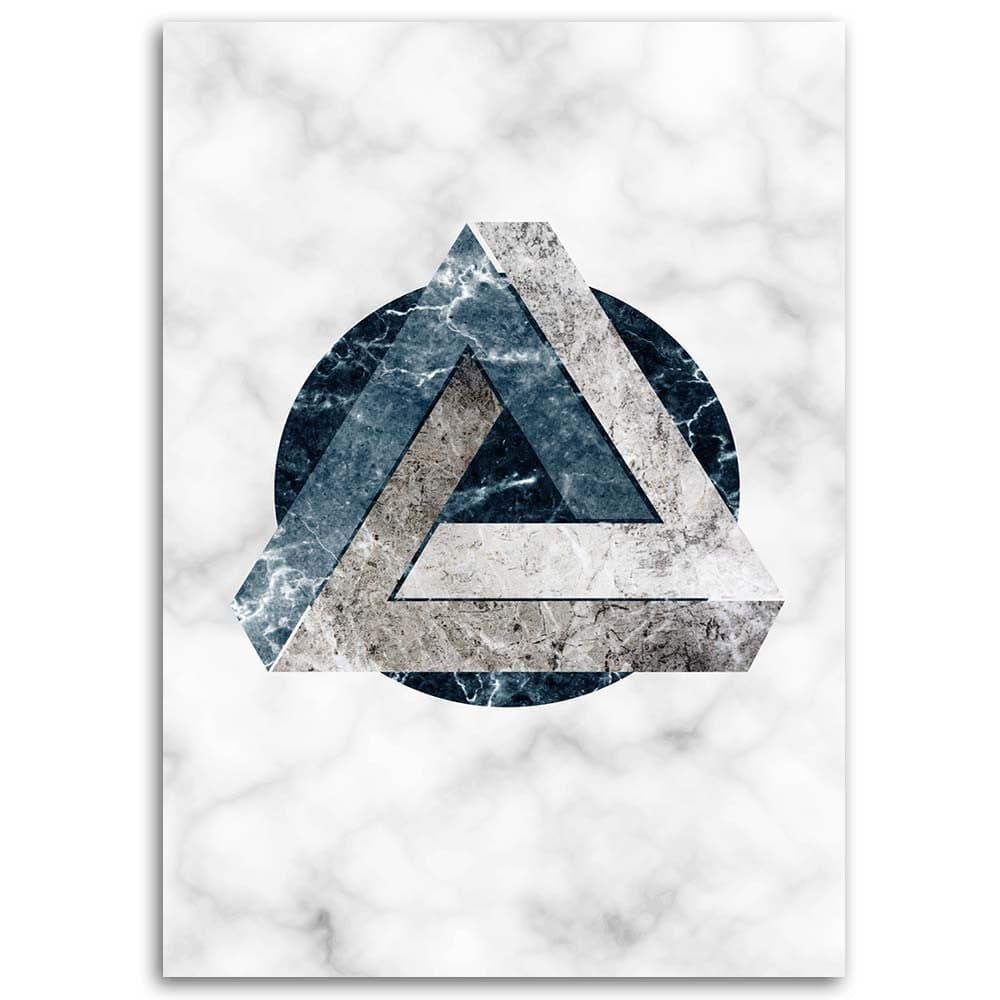Quadro su tela, Grigio marmo astratto in Poster e stampe Collezione Casa - Trebisacce, commercioVirtuoso.it