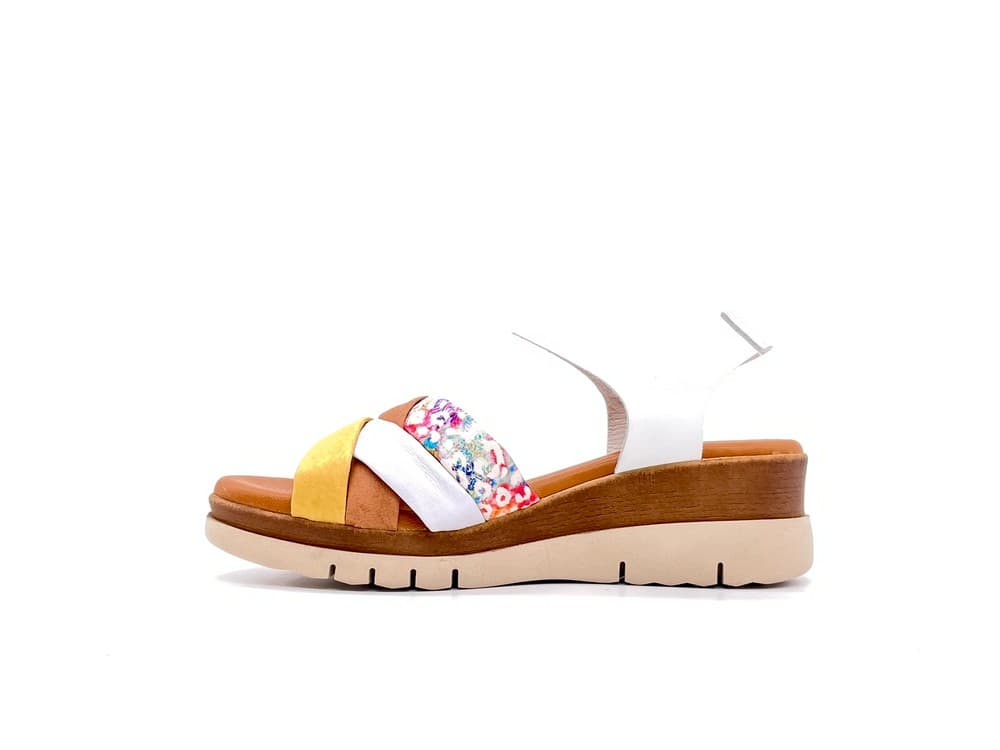 LUXDIVE Sandalo Donna Con Strappo Bianco Multi in Sandali moda Calzature Durello - Agna, commercioVirtuoso.it