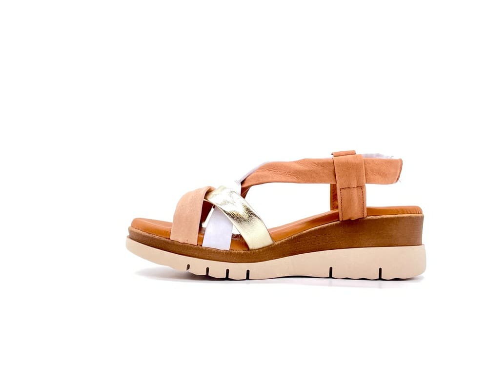 LUXDIVE Sandalo Donna con Zeppa Blanco in Sandali moda Calzature Durello - Agna, commercioVirtuoso.it