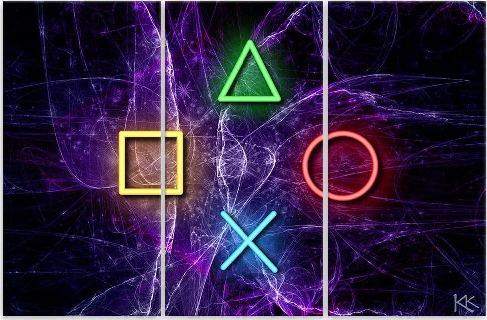 Quadro su tela 3 pannelli, Pulsanti per il controller in Poster e stampe Collezione Casa - Trebisacce, commercioVirtuoso.it