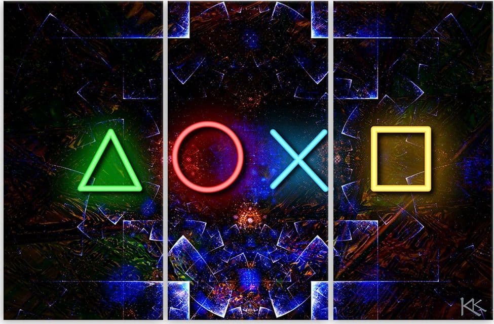 Quadro su tela 3 pannelli, Console di gioco in Poster e stampe Collezione Casa - Trebisacce, commercioVirtuoso.it