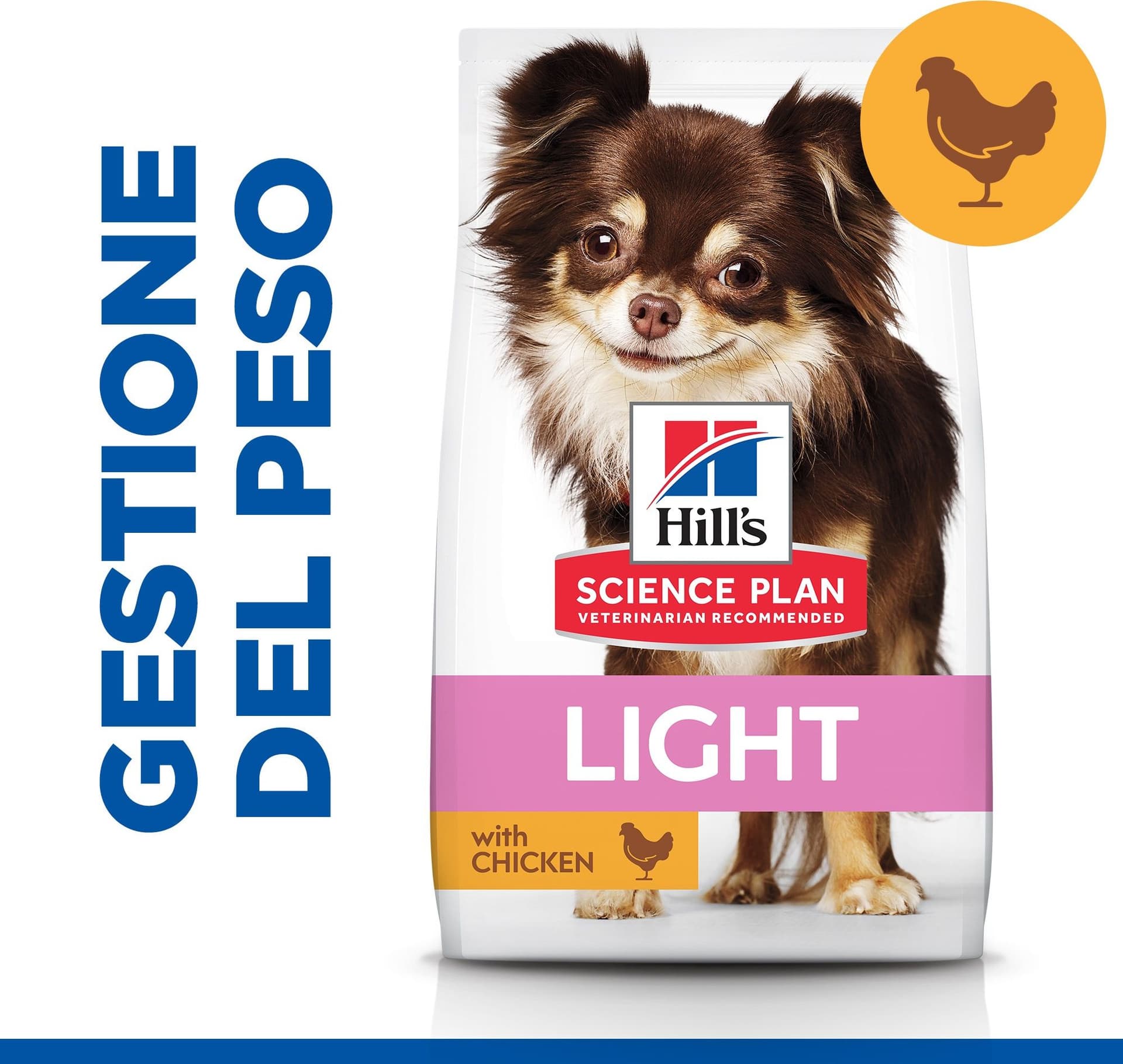 Hill's Light secco Cani Adulti Mini pollo 1,5 kg in Secco 101 Market - Poggibonsi, commercioVirtuoso.it