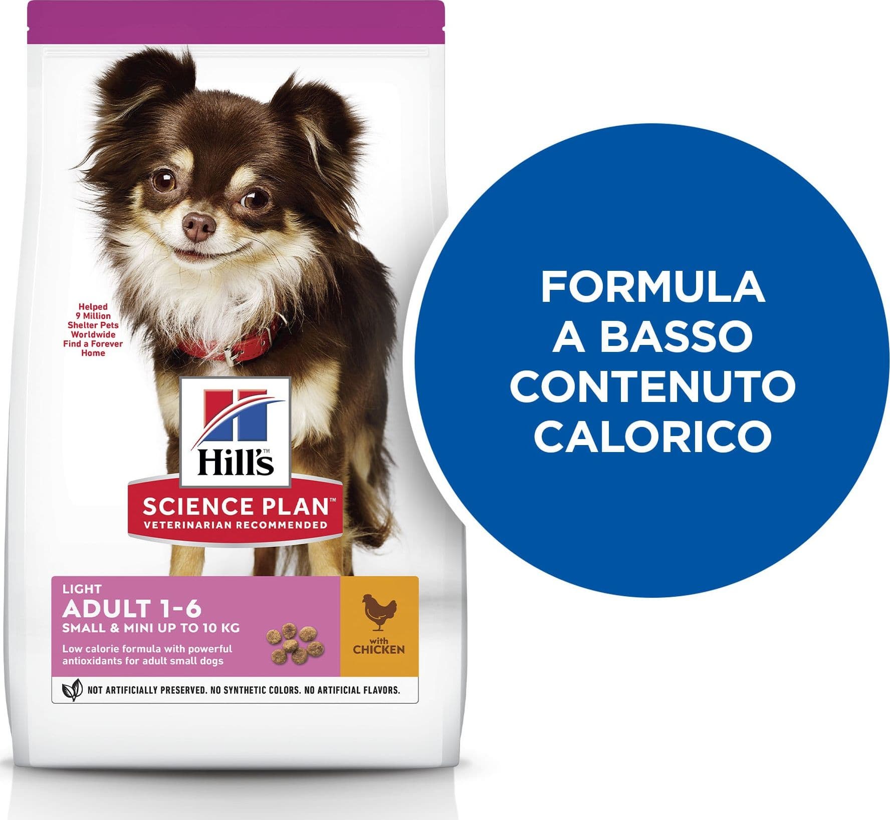 Hill's Light secco Cani Adulti Mini pollo 1,5 kg in Secco 101 Market - Poggibonsi, commercioVirtuoso.it