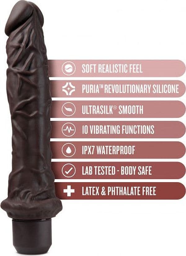 Vibratore Realistico 23 cm in Silicone ???????? Dr. Skin in prodotto Erosdom - Palmi, commercioVirtuoso.it
