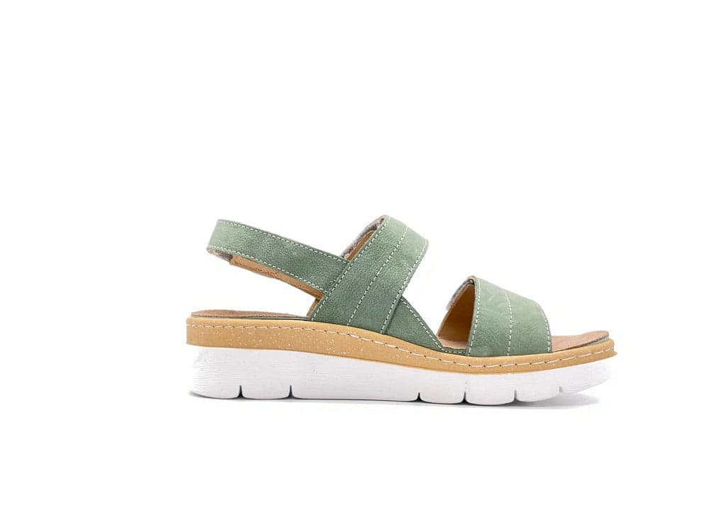 GRUNLAND Sandalo Donna Moll Salvia in Pantofole Calzature Durello - Agna, commercioVirtuoso.it