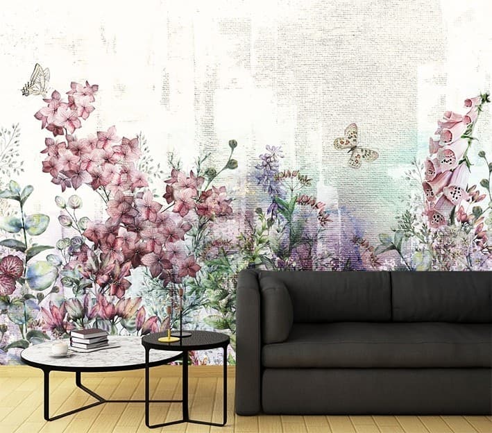 Carta Da Parati, Fiori Piante Natura Colorati in Carta da parati Collezione Casa - Trebisacce, commercioVirtuoso.it