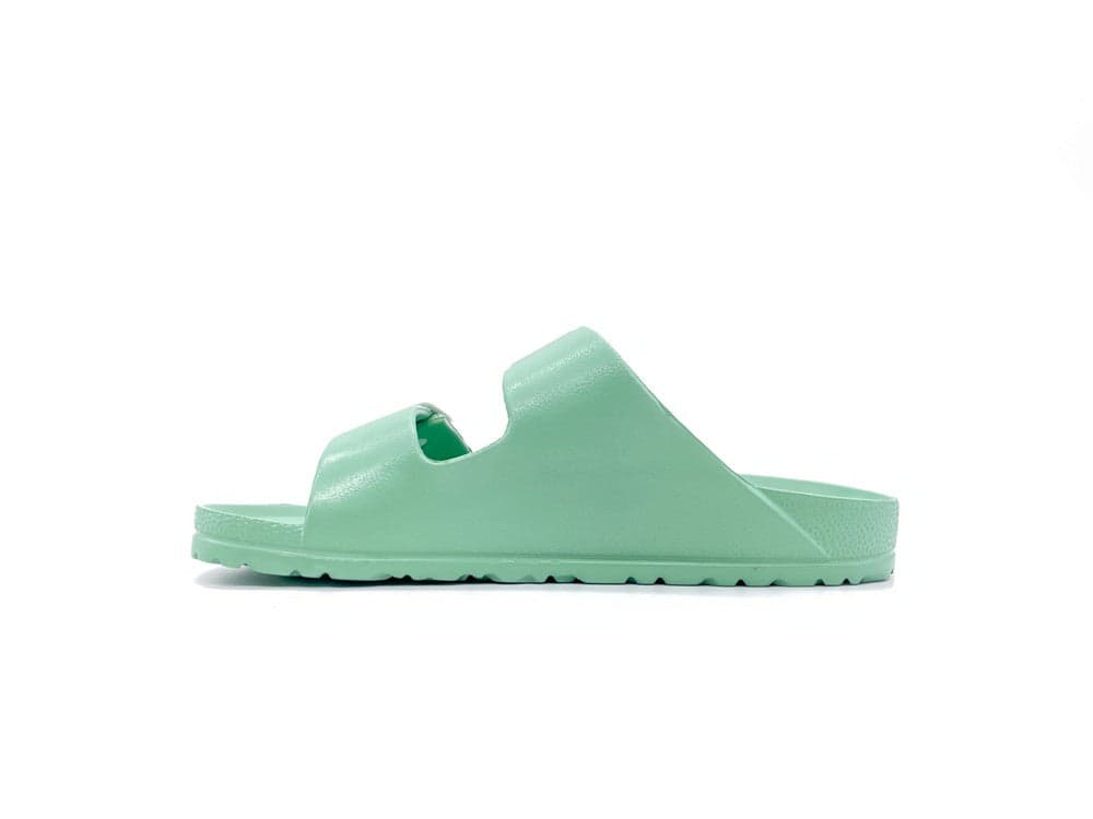 ATENEO Ciabatte Suola Birkenstock Verde Chiaro in Zoccoli e sabot Calzature Durello - Agna, commercioVirtuoso.it