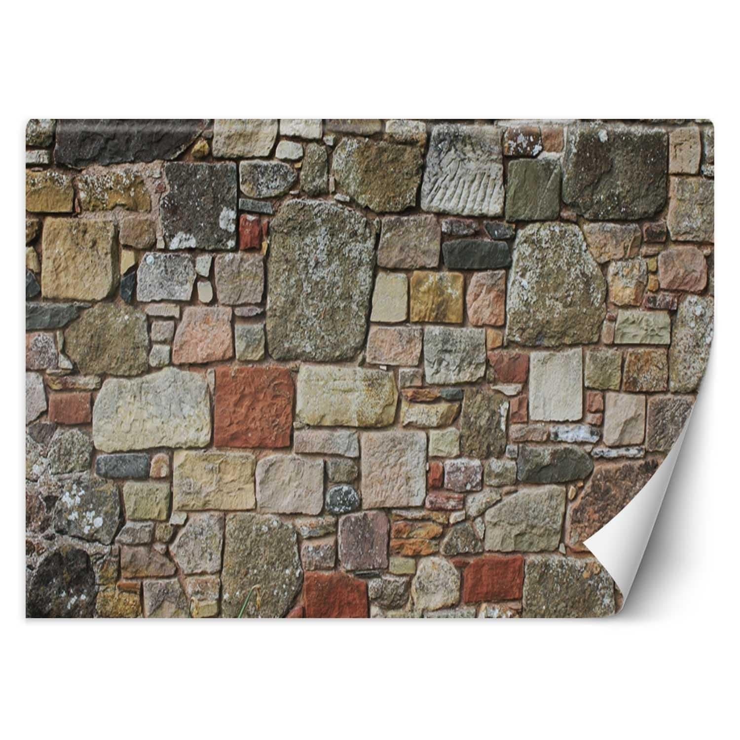 Carta Da Parati, Muro di pietra decorativo in cemento