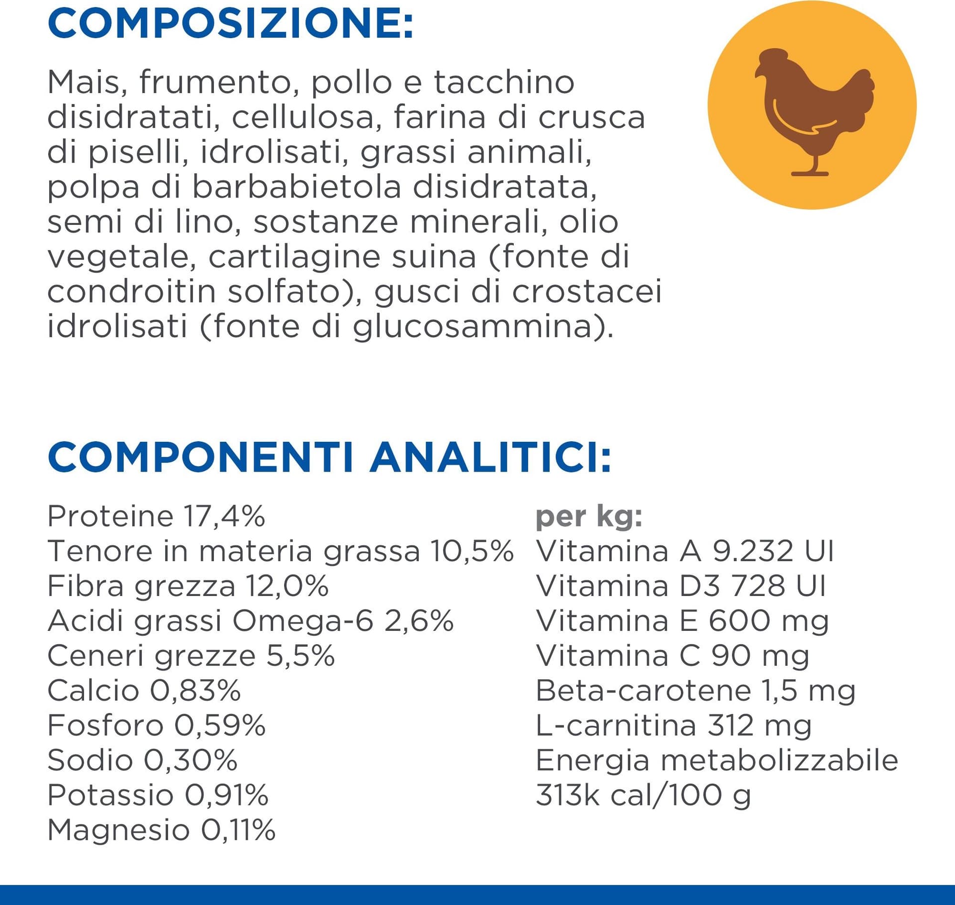Hill's Light secco Cani Mature Medium pollo 12 kg in Secco 101 Market - Poggibonsi, commercioVirtuoso.it