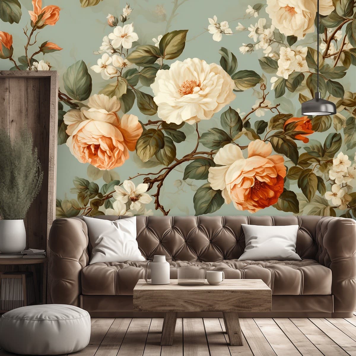 Carta Da Parati, Bouquet di fiori in Carta da parati Collezione Casa - Trebisacce, commercioVirtuoso.it