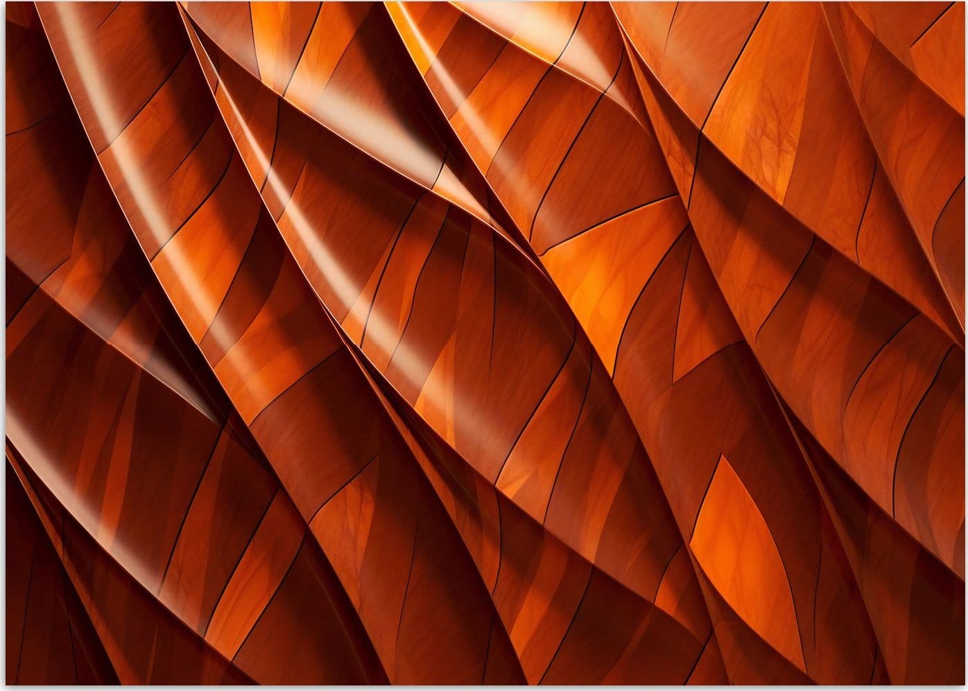 Carta Da Parati, Texture arancione 3D in Carta da parati Collezione Casa - Trebisacce, commercioVirtuoso.it