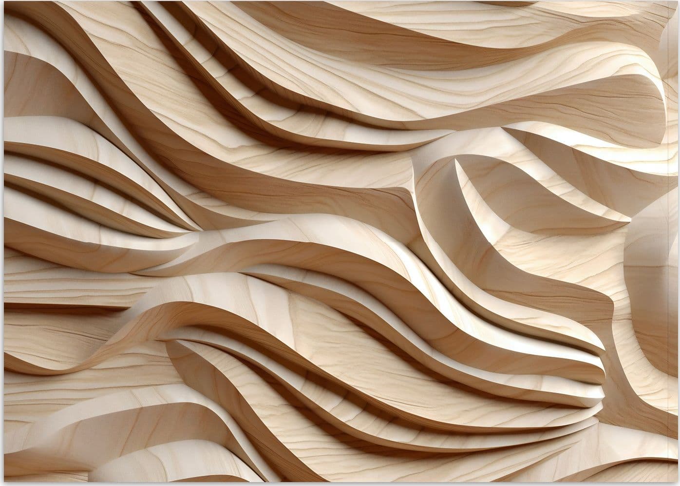 Carta Da Parati, Onde astratte 3D in Carta da parati Collezione Casa - Trebisacce, commercioVirtuoso.it