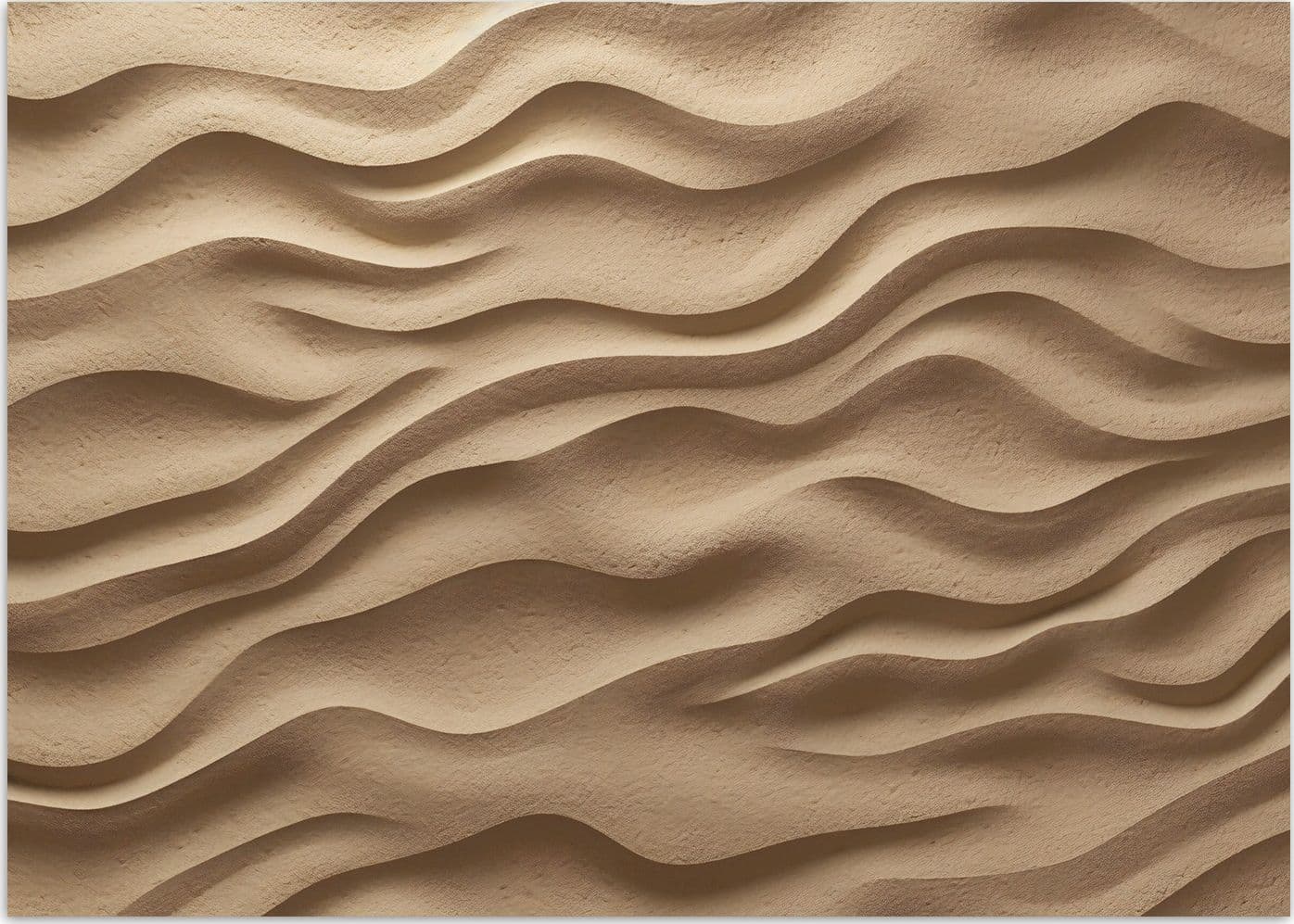 Carta Da Parati, Onde su sabbia 3D in Carta da parati Collezione Casa - Trebisacce, commercioVirtuoso.it