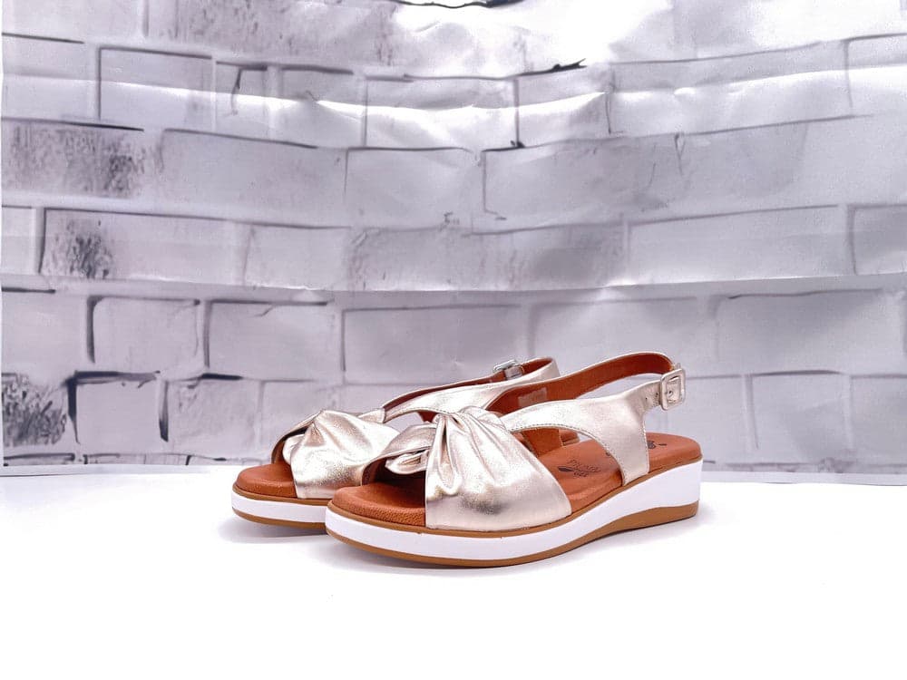 SUSIMODA Sandalo Donna Champagne Basso in Sandali moda Calzature Durello - Agna, commercioVirtuoso.it