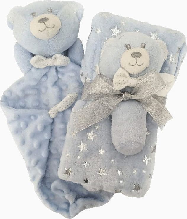Regalo neonato con Plaid, Doudou e sonaglino Nazareno Gabrielli in Set da regalo Collezione Casa - Trebisacce, commercioVirtuoso.it