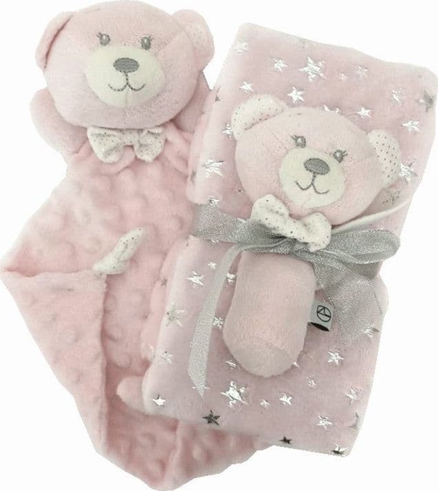 Regalo neonato con Plaid, Doudou e sonaglino Nazareno Gabrielli in Set da regalo Collezione Casa - Trebisacce, commercioVirtuoso.it