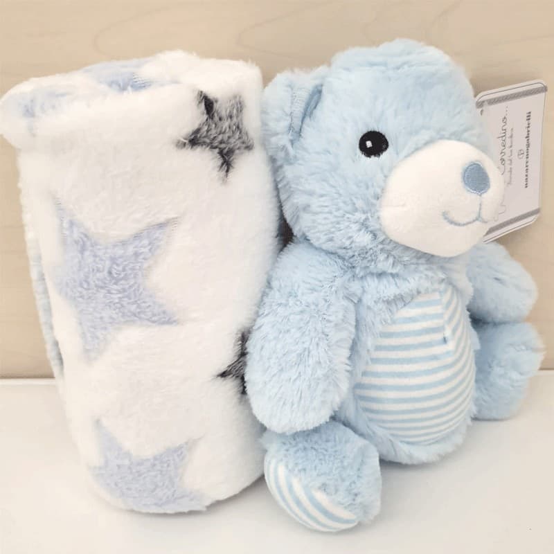 Plaid bimbo con peluche Orsetto Nazareno Gabrielli in Coperte Collezione Casa - Trebisacce, commercioVirtuoso.it