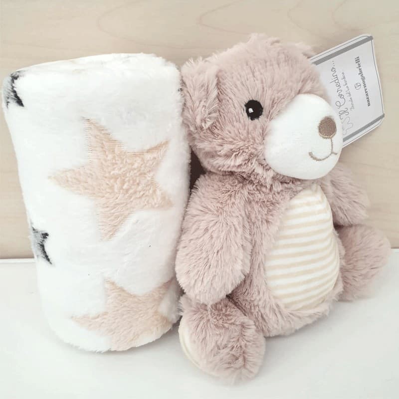Plaid bimbo con peluche Orsetto Nazareno Gabrielli - 3