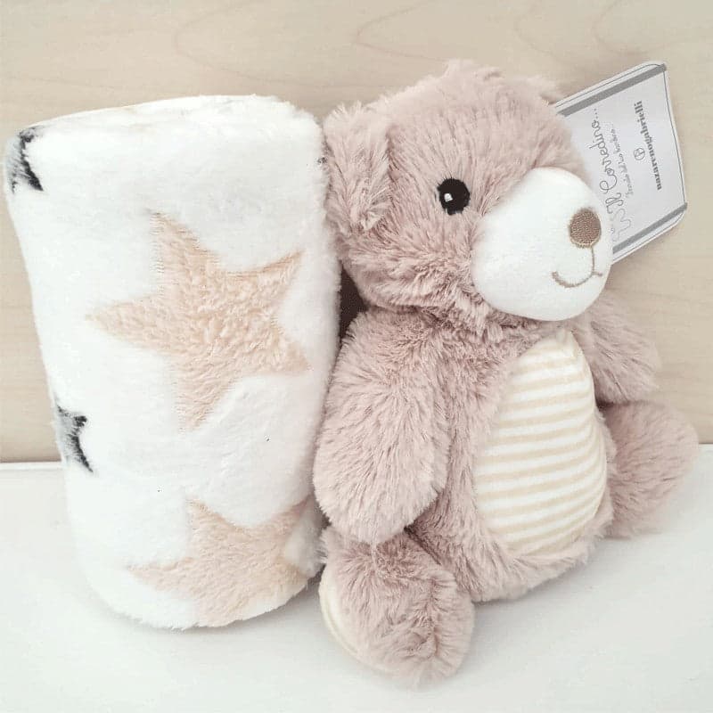 Plaid bimbo con peluche Orsetto Nazareno Gabrielli in Coperte Collezione Casa - Trebisacce, commercioVirtuoso.it