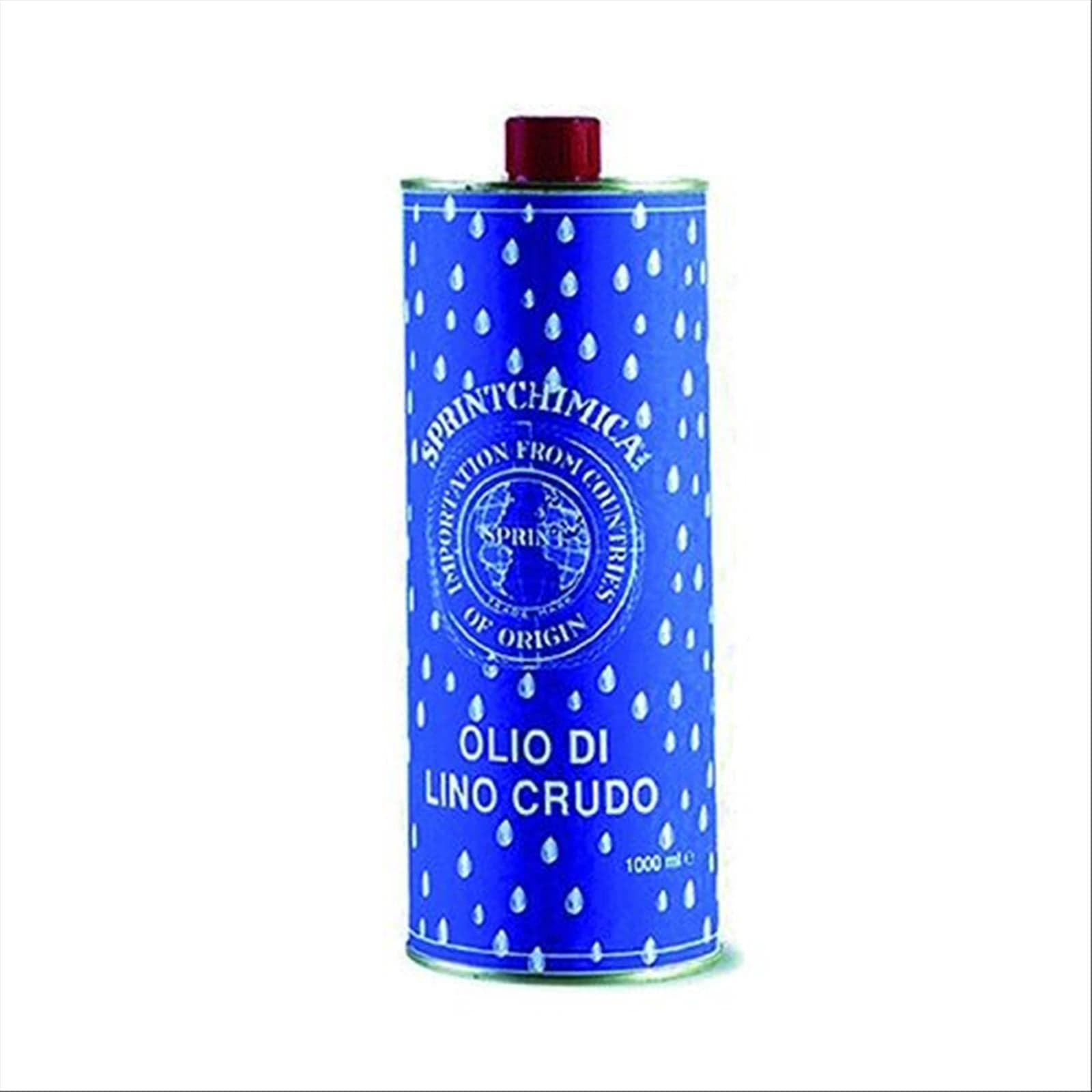 Sprintchimica Olio di Lino Crudo per Protezione Naturale per Cotto e Legno lt 1