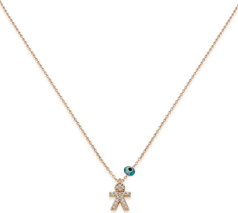 KURSHUNI Collana in argento 925  da donna BOY