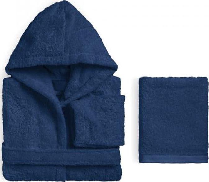 Accappatoio bambino e asciugamano in spugna Perla Biancoperla in Accappatoi e vestaglie Collezione Casa - Trebisacce, commercioVirtuoso.it