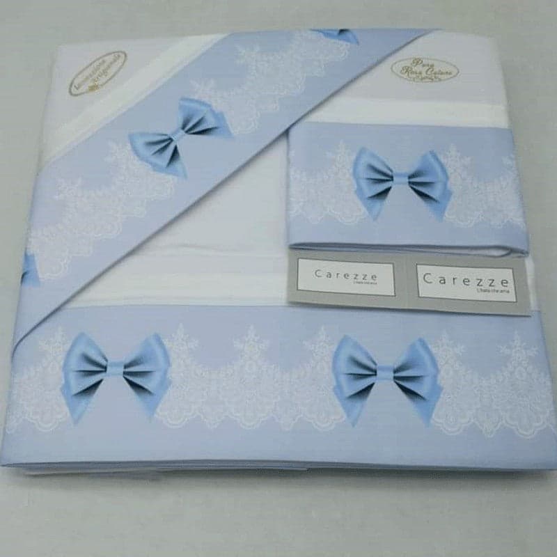 Lenzuola matrimoniali Fiocco in 100% cotone in Set di lenzuola e federe Collezione Casa - Trebisacce, commercioVirtuoso.it