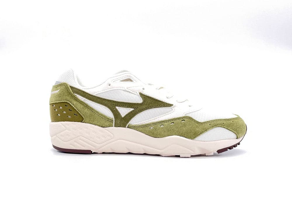 MIZUNO Contender Sneaker Uomo Bianco Oliva in Sneaker casual Calzature Durello - Agna, commercioVirtuoso.it