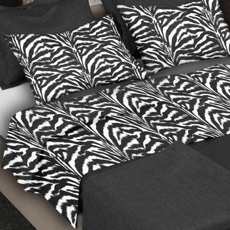 Lenzuola matrimoniali Animalier Zebrate in 100% cotone in Set di lenzuola e federe Collezione Casa - Trebisacce, commercioVirtuoso.it