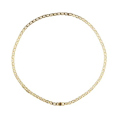 Rue des Mille - Tangle Gold Catena Maglia Traversino in Collane Alba Gioielli - Casoria, commercioVirtuoso.it