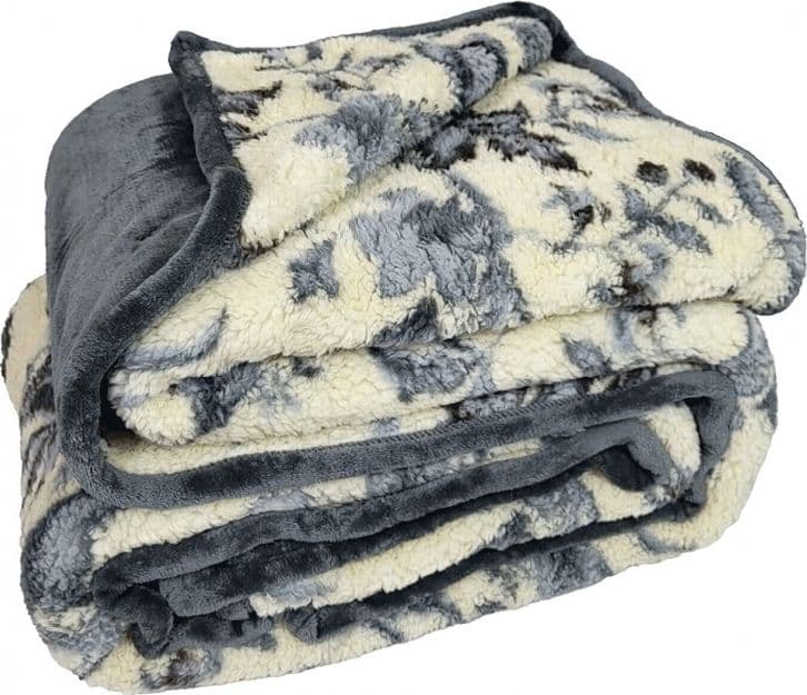 Plaid matrimoniale in pile Canazei in Plaid Collezione Casa - Trebisacce, commercioVirtuoso.it