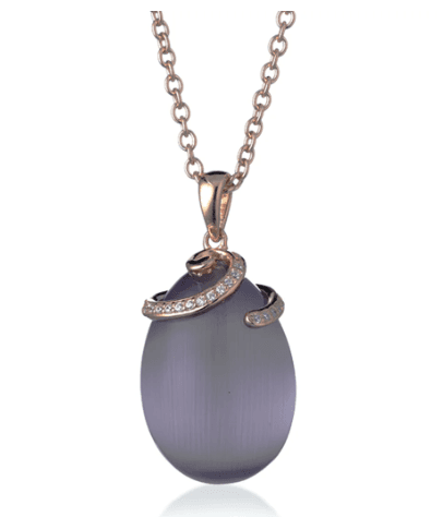 Tsars collection - COLLANA IN ARGENTO VIOLA