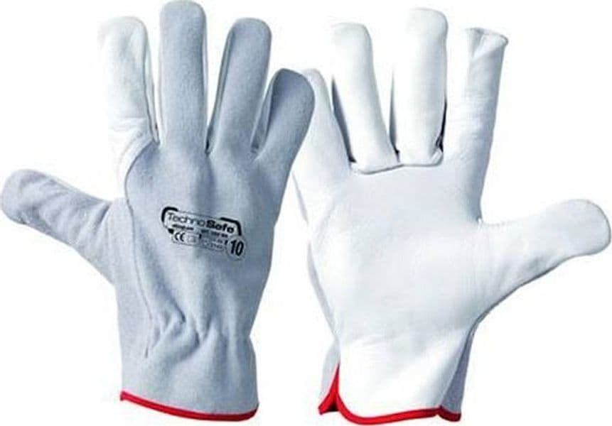 GUANTI DA LAVORO PALMO FIORE DORSO CROSTA BOVINA - tg.11 - PZ 12 - FER 140133 in prodotto EuroStore07 - Alatri, commercioVirtuoso.it