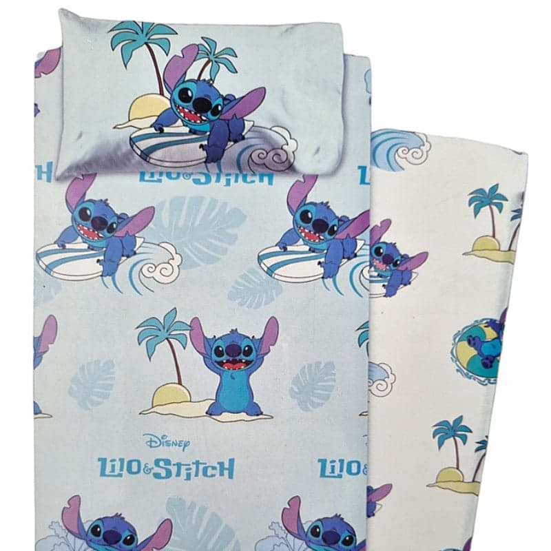 Completo letto singolo Lilo & Stitch in cotone in Set di lenzuola e federe Collezione Casa - Trebisacce, commercioVirtuoso.it