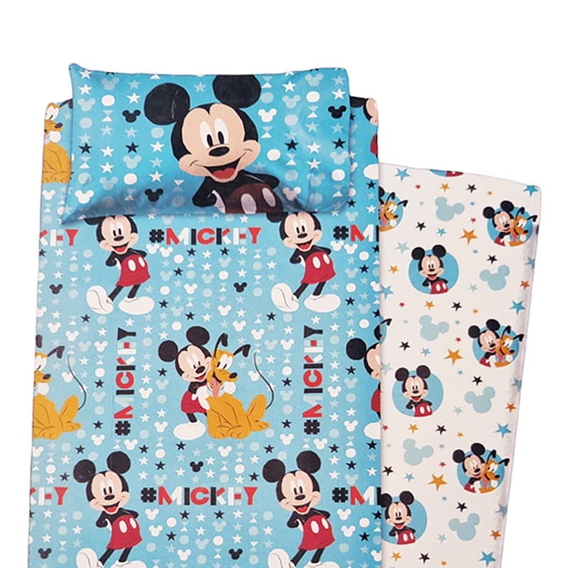 Completo letto singolo Mickey Mouse Star in cotone in Set di biancheria da letto Collezione Casa - Trebisacce, commercioVirtuoso.it
